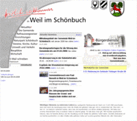Gemeinde Weil im Schnbuch